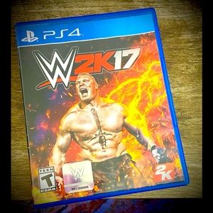 W2K17 PS4 game